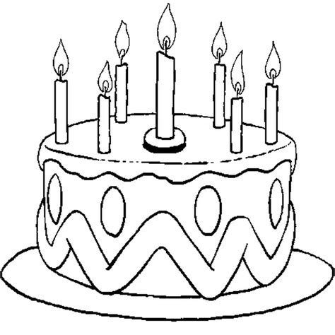 Dessin a imprimer pour fille. Coloriage Anniversaire 7 Ans