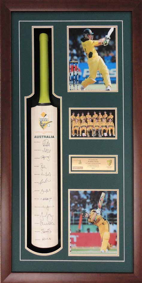 Maybe you would like to learn more about one of these? Frame your cricket bats! They look great on the wall and ...