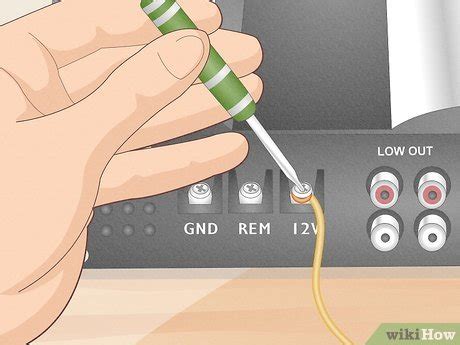 Every amplifier has a remote terminal, which turns the amplifier on and off. How to Power a Car Amplifier Using a Computer Power Supply