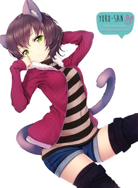 From badass mech pilots like rei ayanami from neon genesis evangelion to loveable fighters like dbz 's videl, these anime girls with short haircuts are badass and cute at the same time. Anime neko girl by Momo-Honey on DeviantArt