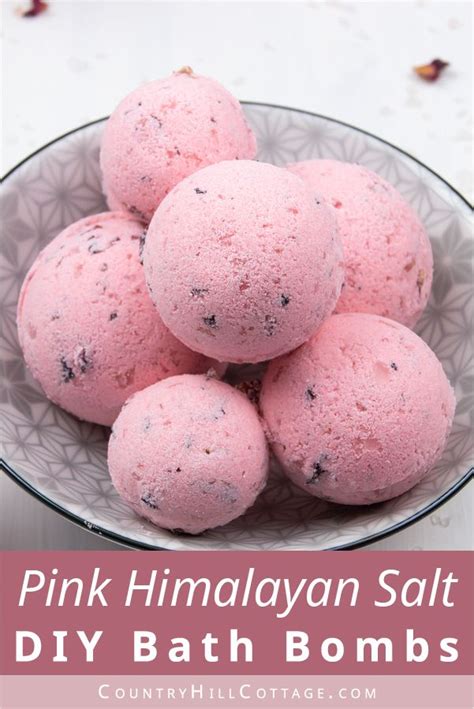 Put the mixture in a bath bomb or silicone mold or wrap into a ball shape in saran wrap and let it sit for 24 hours before removing from mold. DIY Himalayan Salt Bath Bombs - Easy Homemade Bath Bombs ...