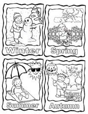 And of course its bloom, for many of us, is a favorite harbinger of spring, second only to the daffodil. Seasons Game 2 pages - ESL worksheet by RitaWi