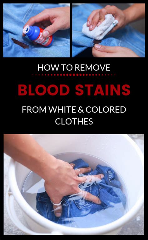 Whether you cut yourself while cooking, shaving, or any number of ways in the here are a few simple steps you can take to most effectively clean small blood stains out of your clothes. How To Remove Blood Stains From White And Colored Clothes ...