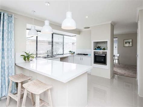 Then, you step down in to the living area on to a dark grey. Pin by Granite Transformations Chelte on Hydra White ...