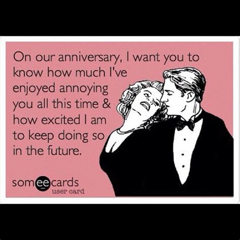 Here are the 65+ funny anniversary ecards and meme cards for wife, husband and loved ones to start their day with smiles on their faces. Happy anniversary my love @vickiholmberg #anniversary # ...