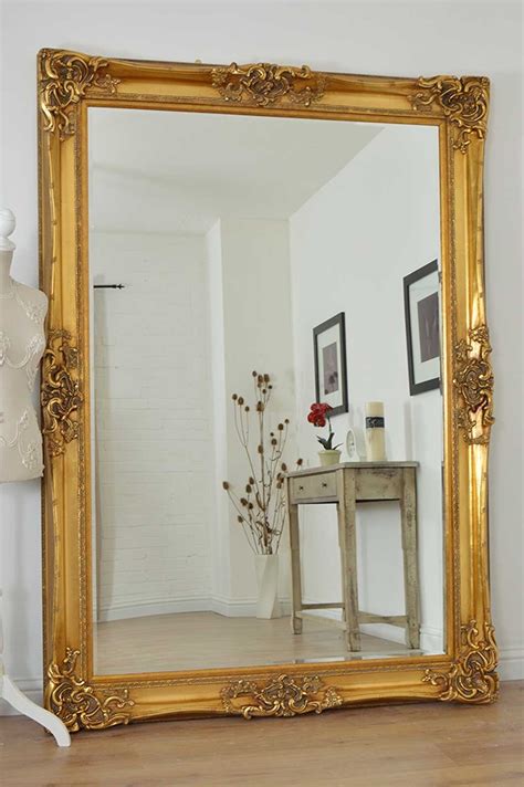 This gold elizabeth full length mirror with a cheval mirror floor standing design is a great addition to your home from homes direct 365. Top 15 Gold Standing Mirror | Mirror Ideas