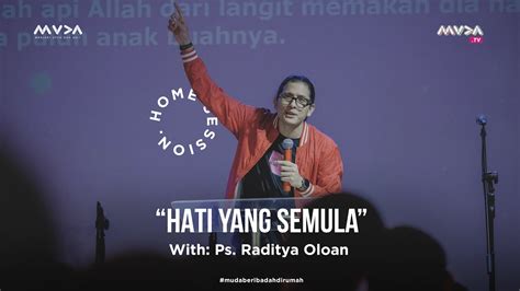 Raditya oloan radityaoloan for copyright matters please contact us at motivasikristen #curhatan raditya oloan dan joanna alexandra terjerat dengan pergaulan bebas. Hati yang Semula // Online Sunday Service — Ps. Raditya ...