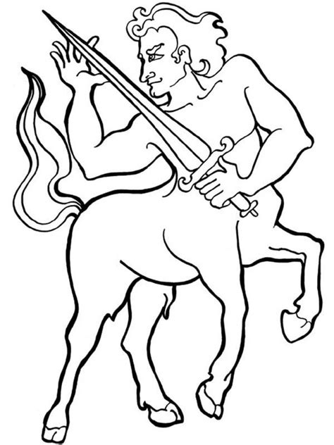 Countries and cultures coloring pages. Pin oleh KidsPlayColor di Centaur Coloring Pages (Dengan ...