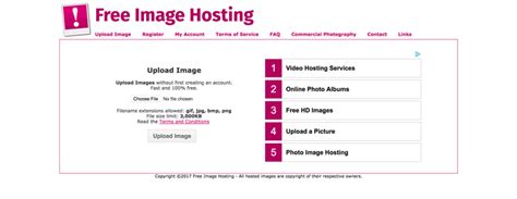 You can't generate links to other sites, however, you can share your. 10 Free Image Hosting Sites for Your Photos