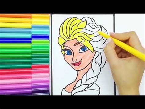 Bu videomda disney karlar ülkesi boyama kitabından elsa'yı boyuyorum. Elsa Ve Annanın Boyaması - Akuninidik