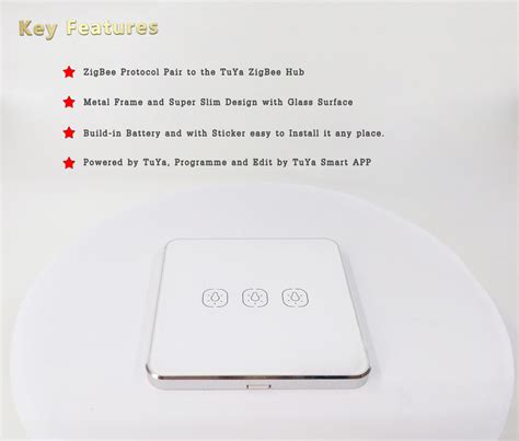 Tuya based favorites aoycocr plugs in video martin jerry dimmer martin jerry switch 4 pack smart plugs aoycocr switch 3 led lohas smart light 4 thanks for the video, my treatlife smart dimmer switch ds02s wasn't working with the normal app (setup process impossible to finish no matter. Battery Switch Working with TuYa Hub Touch Switch Sticker ...