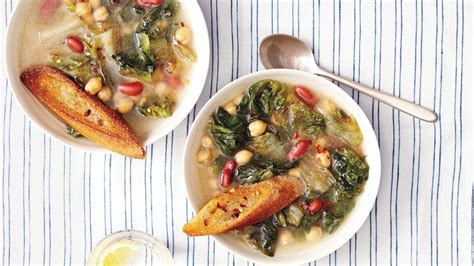 Sep 20, 2016 · using a spider or a slotted spoon, transfer pasta to pot with chickpeas and add escarole and 1 cup pasta cooking liquid. Escarole and Bean Soup | Recipe | Bean soup recipes ...