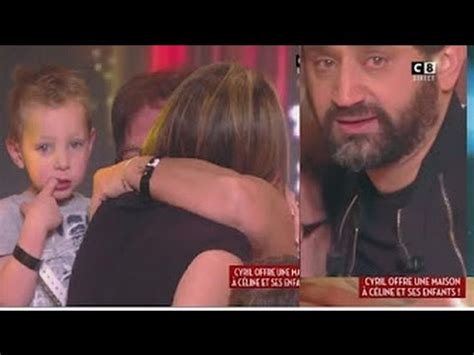 Sur le plateau de touche pas à mon. Cyril Hanouna offre une maison 100m² à une maman et ses 3 ...