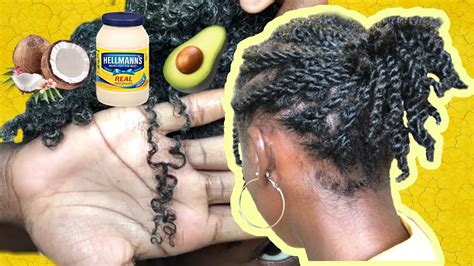 But he notes that coconut oil is one of the few things with the right size and chemical properties to smooth down the cuticle, and repel water so that it. 4C Hair Deep Condition After Knotless Box Braids| Avocado ...