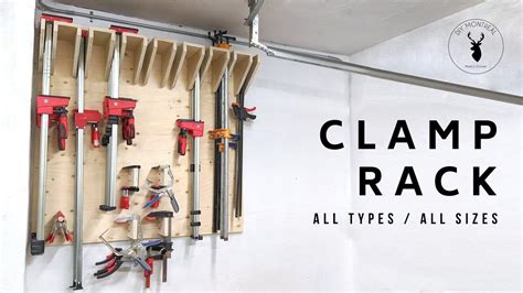 Finally, i located a stud in the wall and hung my diy clamp rack up. Clamp Rack Build | Universal | Space Saving | Customizable ...