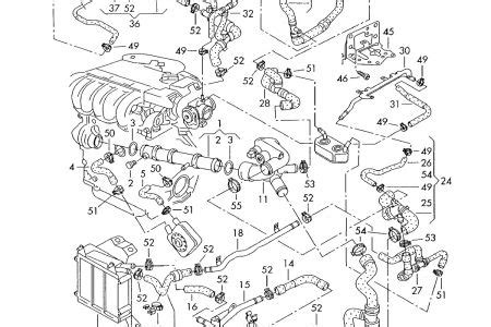 Volkswagen group introduced the first vr6 engine in 1991 and vr6 engines currently remain in production. 2001 Vw Jetta Vr6 Engine Diagram | Automotive Parts ...