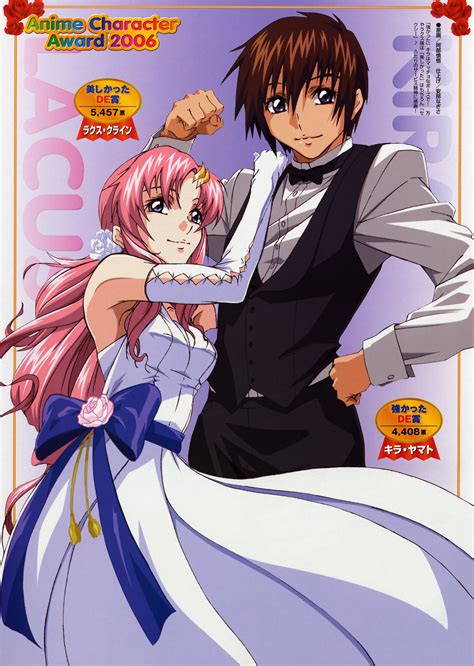 These are a list of character in gundam seed destiny. Mobile Suit Gundam SEED Destiny: Lacus and Kira - Minitokyo