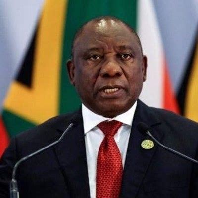 Последние твиты от cyril ramaphosa #staysafe (@cyrilramaphosa). President Ramaphosa to address Infrastructure SA ...