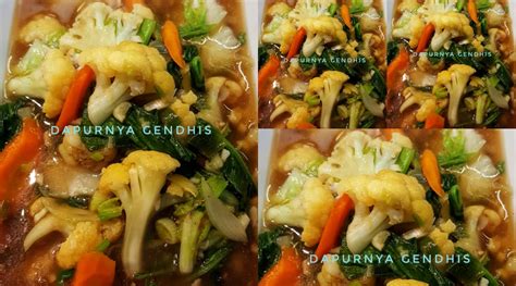 Makan capcay kering maupun capcay kuah kurang enak rasanya jika tidak ada kekian. Capcay Goreng by : Dapurnya Gendhis | Resep Masakan Ikan