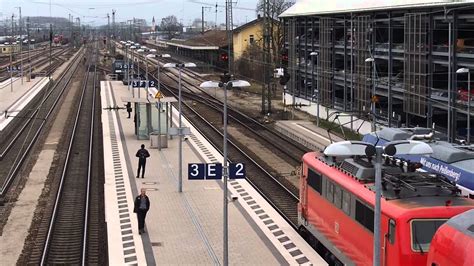 Ingolstadt hauptbahnhof has four platforms with seven tracks that have a platform height of 76 cm with the exception of track 1 (38 cm). Züge, Trains, Treni - (Bayern) Hauptbahnhof Ingolstadt ...