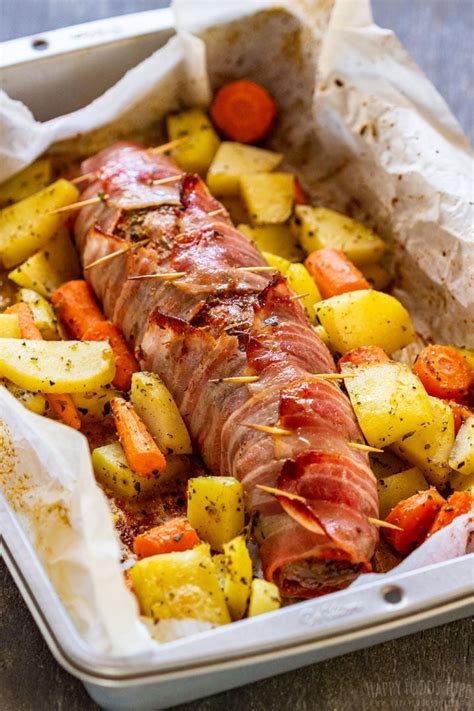 What can i serve with my roast pork butt? Bacon Wrapped Pork Tenderloin Recipe - Happy Foods Tube