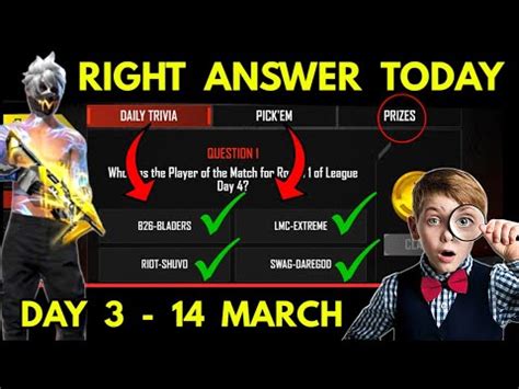 There is a total of 5 quizzes. Esport Ultimate Challenge Quiz Right Answers | Day 3 ...