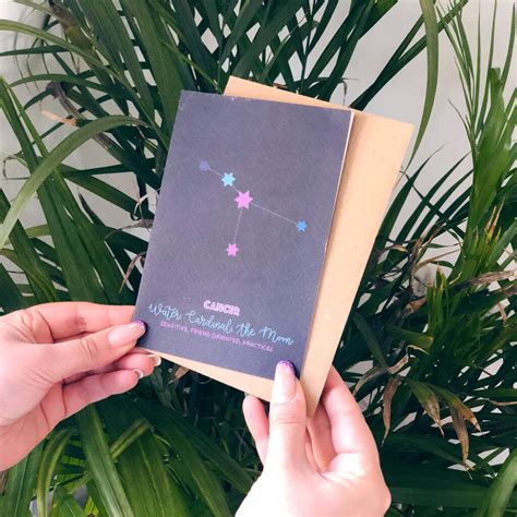 You find difficulty in forgiving people when they betray or break your trust. Cancer Star Sign Birthday Constellation Card By Xoxo ...