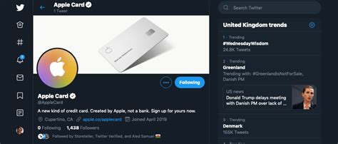Your apple card uses two different numbers for purchases, a card number and a device account number. Apple Card Just Got an Official Twitter Account - MacRumors