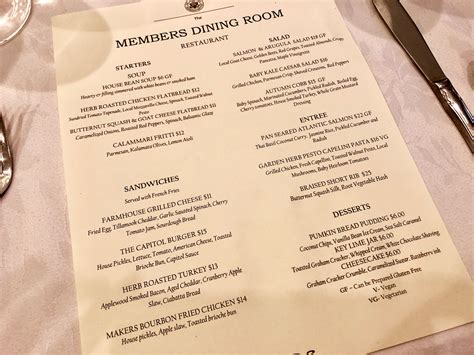 Does your dining room size work with the dimensions of your dining table and other furniture? Members' Dining Room embraces 21st century — sort of