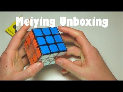 Изключително плавни и гладки движения и с много добро сечене на ъгли; Cong's Design (Moyu)Meiying Unboxing And Mini Moyu Weilong Cubing Ninja - YouTube