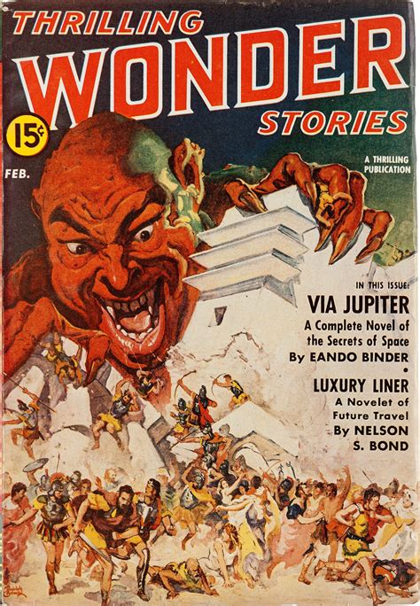 Thrilling Wonder Stories - Pulp Covers