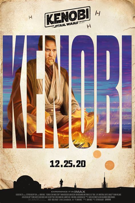 Star Wars Kenobi Movie Poster | Star wars kenobi, Kenobi, War stories