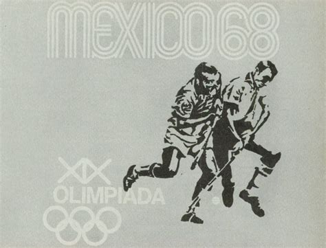Naast belgië zijn ook servië, china, japan, polen, nede. Olympische-Spelen-1968-Mexico-Logo-Hockey-Sport - Hockey.nl