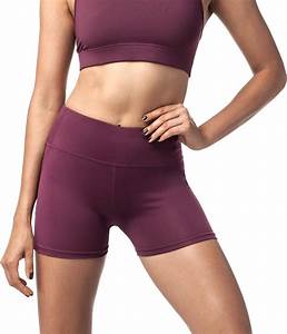 Lapasa Women 39 S Sports Shorts Squat Proof Comfortable Yoga Short Pants