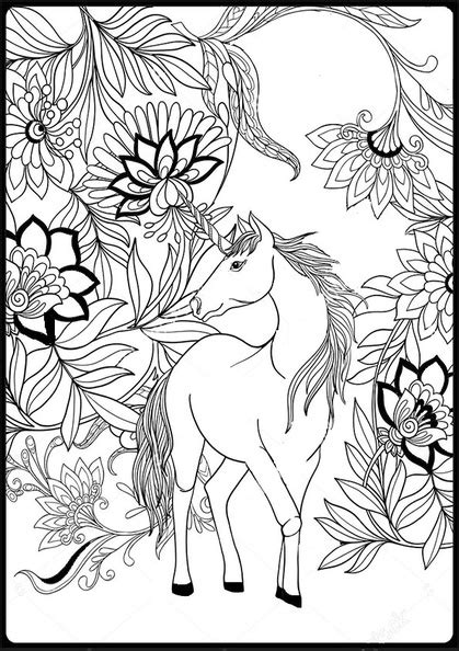 Kostenlose einhorn ausmalbilder von coloring.ws. Ausmalbilder Einhorn 11 | Ausmalbilder Kostenlos