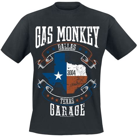 It features two mechanics that were fired from the gas monkey garage, jordan butler and tom smith. Texas Flag | Gas Monkey Garage T-shirt | Large