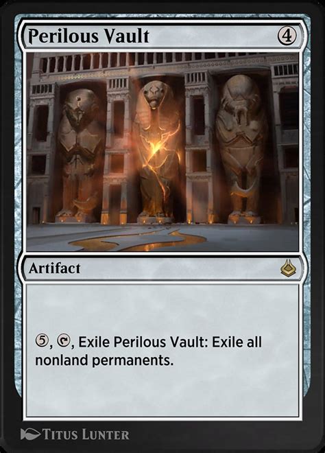 Gone are the days of using clumsy spreadsheets or notebooks to store customer payment information and manually. Perilous Vault AKR #278 - Magic: The Gathering Card