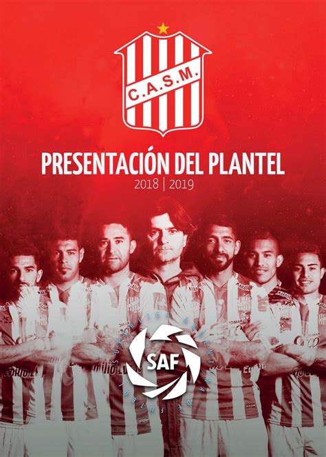El club atlético san martín, es un club deportivo de la ciudad de san miguel de. Presentación Plantel de San Martín de Tucumán 2018/2019 by ...