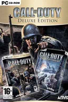 Saca tu lado más gamer y disfruta de estos juegos para pc: Call of Duty Deluxe Edition PC (Español) Mega - Mediafire