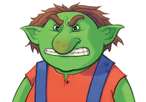 How i illustrated a childrens book. Chris Jones - The Mean, Multiple-Meaning Troll | The ...