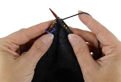 With yarn in back, insert the right knitting needle through the back loop of the next stitch on the left needle, then complete as a knit stitch. How to Knit Left Twist and Right Twist Stitches - Chicks ...