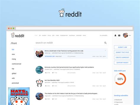 Check spelling or type a new query. Creative Reddit Homepage UI Redesigns