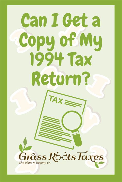 My husband is self employed and usually just hands all his accounts over to his accountant and pays £600 for them to do his tax return. Can I get a copy of my old 1994 tax return? | Tax return ...