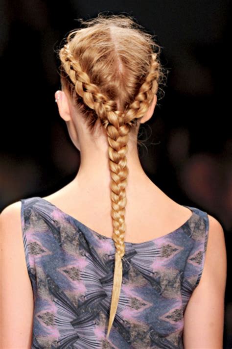 Conceal the tips behind your ear. 30 Braids and Braided Hairstyles to Try This Summer - Glamour