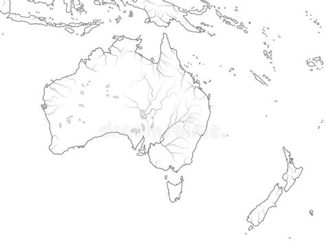 Ön var den första kommunen på nya zeeland att bli en kärnkraftsfri zon, vilket i sin tur ledde. Australien Kontinent I Världskarta Stock Illustrationer ...