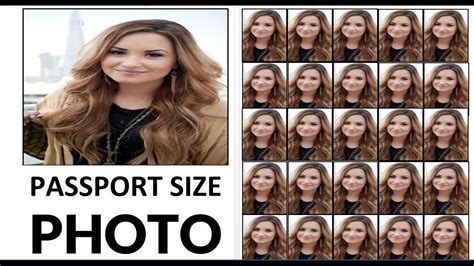 Friends this video has been made to make passport size photo 8 copy in the microsoft word software. How To Make Passport size photo on Ms Word - YouTube