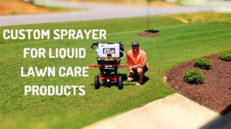 How to spray bigger areas with a small sprayer. Building a Custom Lawn Sprayer for Liquid Lawn Care ...