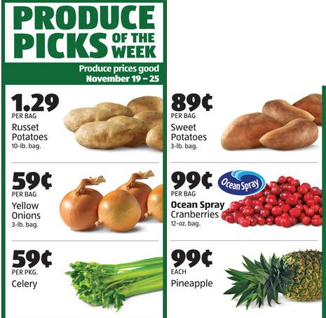 Whether you get it or not! Aldi Deals For Week of 11/19 - 11/25