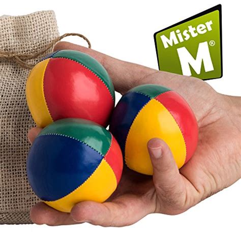 Learn how to juggle 3 balls with professional juggler taylor glenn! 3 Juggling Balls (C E Tested), The Ultimate Juggling Set with an Online Video in a Burlap Bag ...