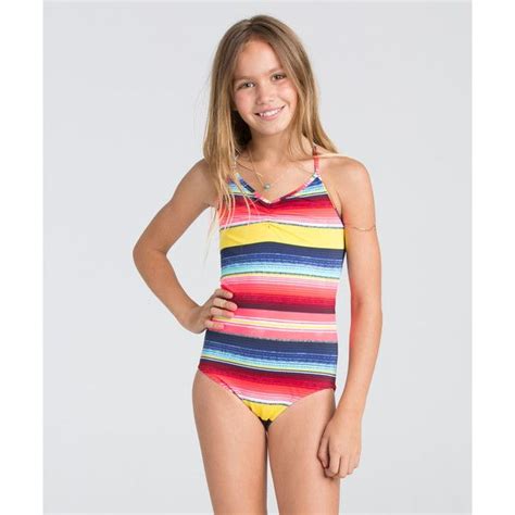 You can get a perfect fit because you pick your size for the top and. Billabong Unisex Girls Fiesta Fun One Piece Swimsuit ($55 ...